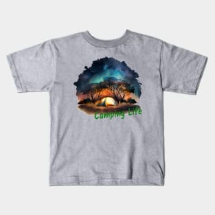 Camping Life Kids T-Shirt